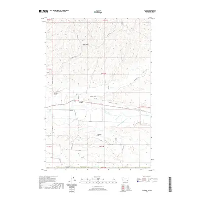 2020 Map of Lowden, 2020 Print