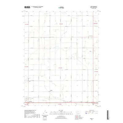 2018 Map of Lowe, 2018 Print