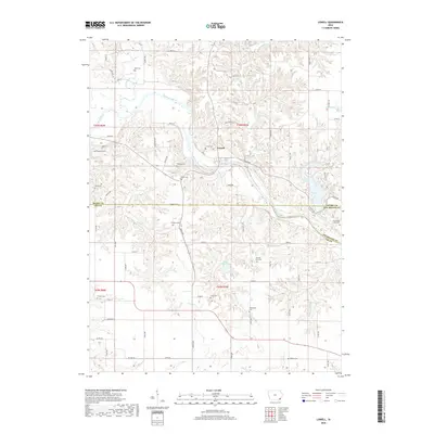 2018 Map of Lowell, 2018 Print