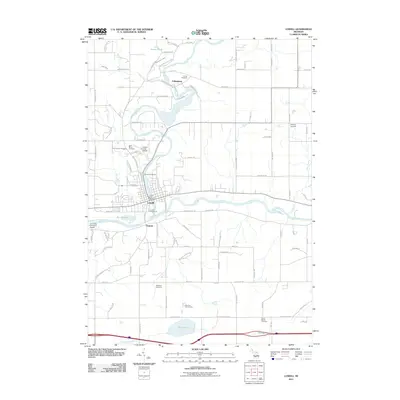 2011 Map of Lowell, 2011 Print