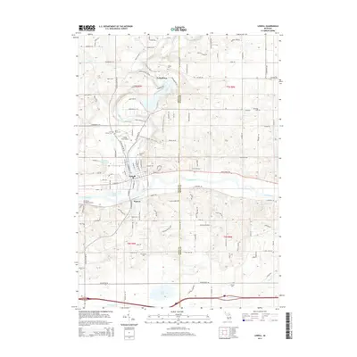2014 Map of Lowell, 2014 Print