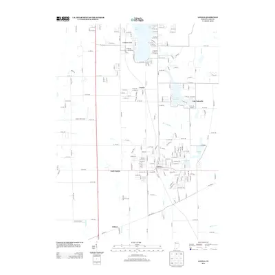 2013 Map of Lowell, 2013 Print