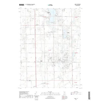 2019 Map of Lowell, 2019 Print