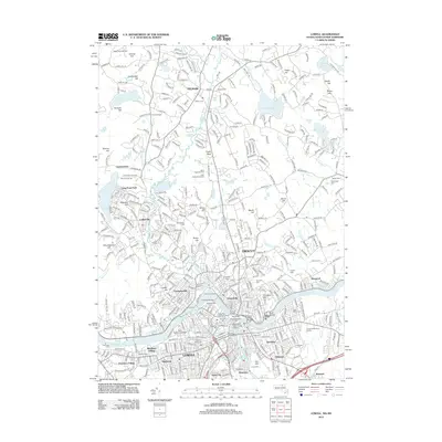 2012 Map of Lowell, 2012 Print