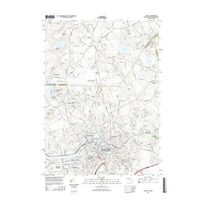 2015 Map of Lowell, 2015 Print