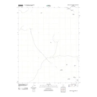 2011 Map of Lower Coyote Spring, 2011 Print