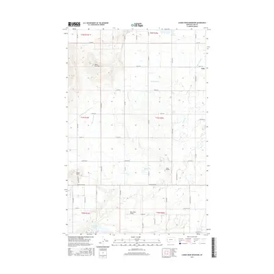 2017 Map of Lower Crow Reservoir, 2017 Print