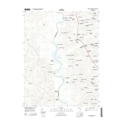 2014 Map of Lower Marlboro, 2014 Print