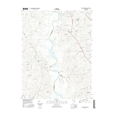 2016 Map of Lower Marlboro, 2016 Print