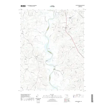 2019 Map of Lower Marlboro, 2019 Print