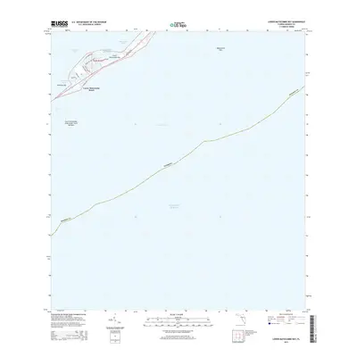 2015 Map of Lower Matecumbe Key, 2015 Print