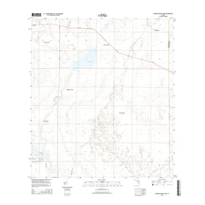 2015 Map of Lower Myakka Lake, 2015 Print