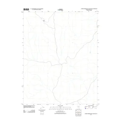 2012 Map of Lower Pahranagat Lake NW, 2012 Print