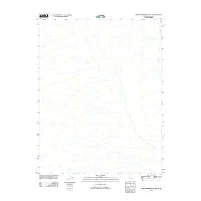 2012 Map of Lower Pahranagat Lake SE, 2012 Print