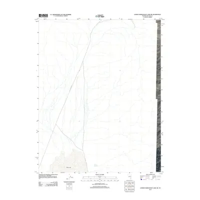 2012 Map of Lower Pahranagat Lake SW, 2012 Print