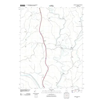 2010 Map of Lower Salem, 2010 Print