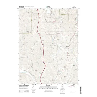 2013 Map of Lower Salem, 2013 Print