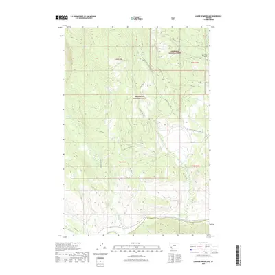 2020 Map of Lower Seymour Lake, 2020 Print