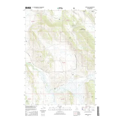2017 Map of Lower Valley, 2017 Print