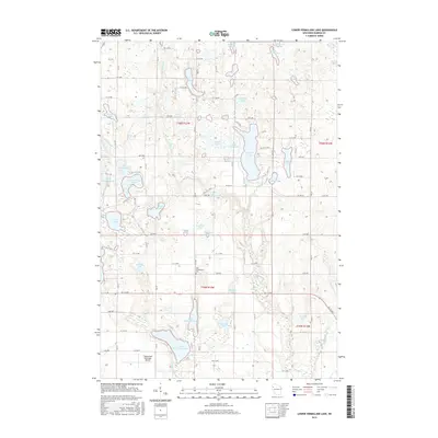 2015 Map of Lower Vermillion Lake, 2015 Print