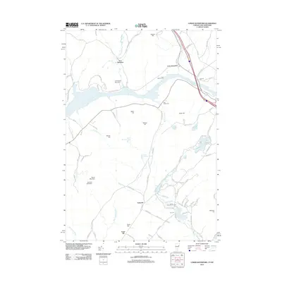 2012 Map of Lower Waterford, 2012 Print