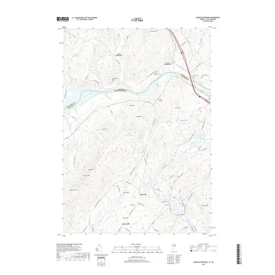 2018 Map of Lower Waterford, 2018 Print