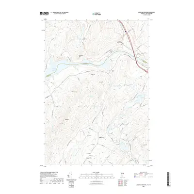 2021 Map of Lower Waterford, 2021 Print