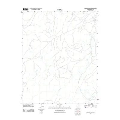 2011 Map of Lower Wheatfields, 2011 Print