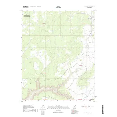 2018 Map of Lower Wheatfields, 2018 Print