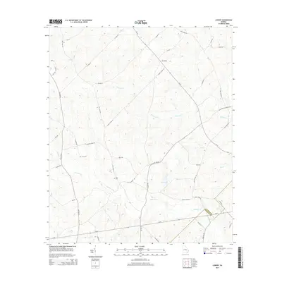 2014 Map of Lowery, 2014 Print