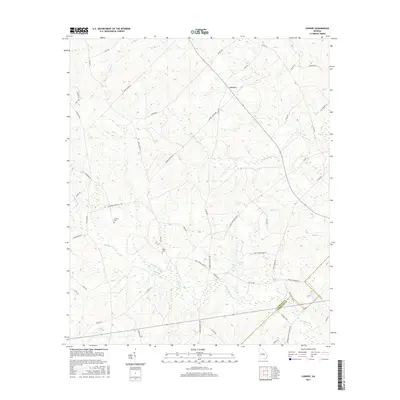 2017 Map of Lowery, 2017 Print