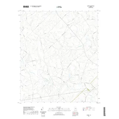 2020 Map of Lowery, 2020 Print