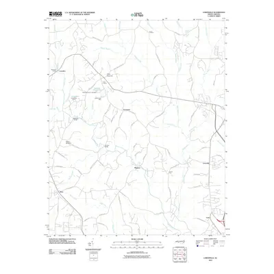 2010 Map of Lowesville, 2010 Print