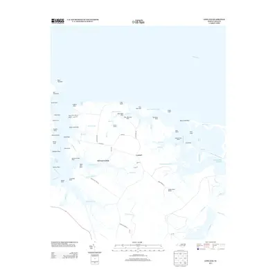 2013 Map of Lowland, 2013 Print