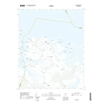 2019 Map of Lowland, 2019 Print