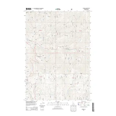 2013 Map of Lowman, 2013 Print