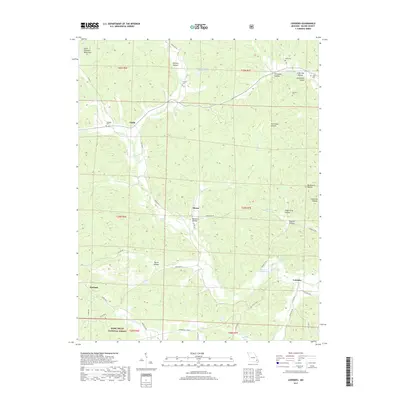 2017 Map of Lowndes, 2017 Print