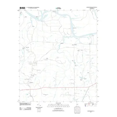 2011 Map of Lowndesboro, 2011 Print