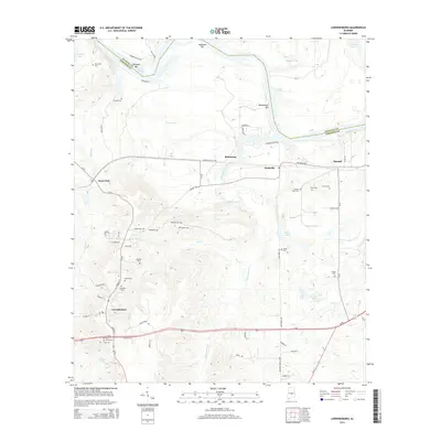 2014 Map of Lowndesboro, 2014 Print
