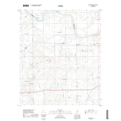 2018 Map of Lowndesboro, 2018 Print