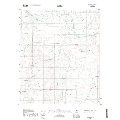 2020 Map of Lowndesboro, 2020 Print