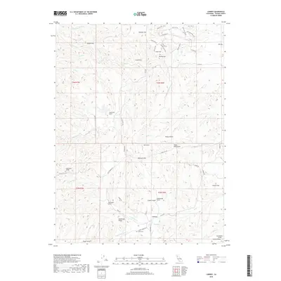 2018 Map of Lowrey, 2018 Print