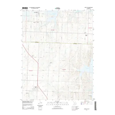 2014 Map of Lowry City, 2014 Print
