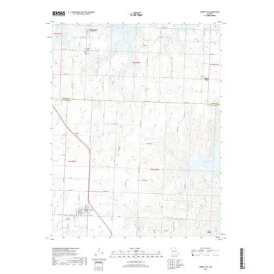 2017 Map of Lowry City, 2017 Print