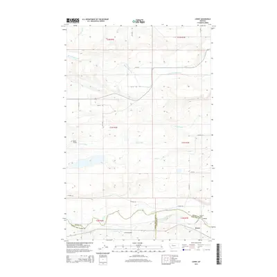 2014 Map of Lowry, 2014 Print