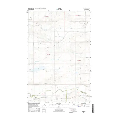 2017 Map of Lowry, 2017 Print