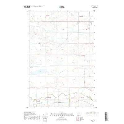 2020 Map of Lowry, 2020 Print