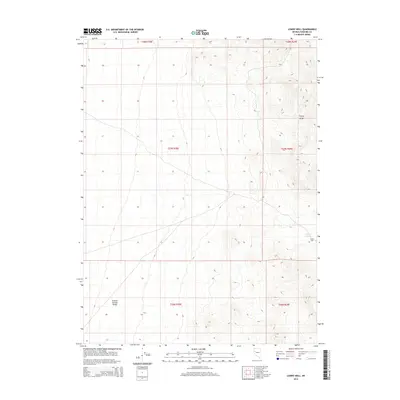2014 Map of Lowry Well, 2014 Print
