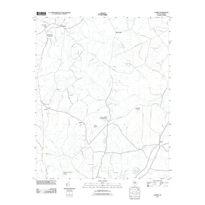 2011 Map of Lowrys, 2011 Print