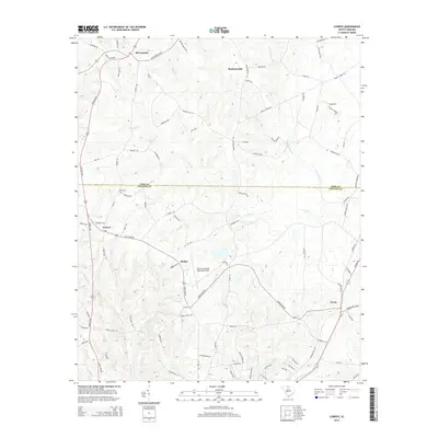 2014 Map of Lowrys, 2014 Print